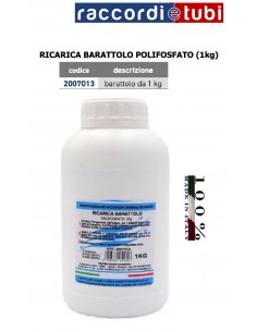 NACHFÜLLBEHÄLTER POLYPHOSPHAT PULVER 1 KG