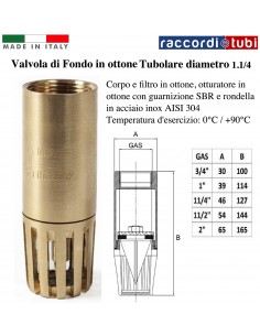 ROHRENDVENTIL D.11/4''