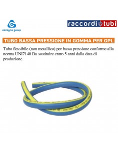 TUBO GOMMA GAS GPL UNI 7140