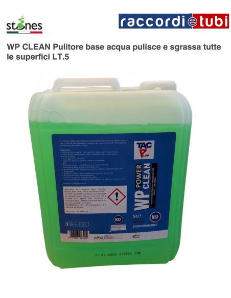 STONES WP CLEAN PULITORE SGRASSANTE LITRI 5