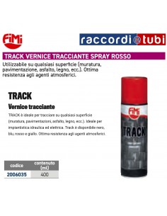 TRACK VERNICE TRACCIANTE SPRAY ROSSA