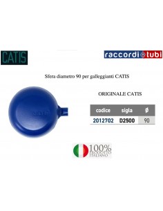 KUNSTSTOFFKUGEL MIT MESSING-PIN FÜR CATIS-SCHWIMMER