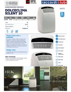 DOLCECLIMA SILENT 10 WIFI MOBILER KLIMAGERÄT (RAEE)