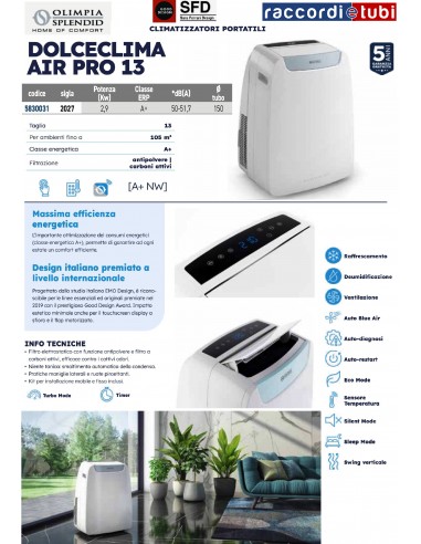 DOLCECLIMA AIR PRO 13 A NW (RAEE)