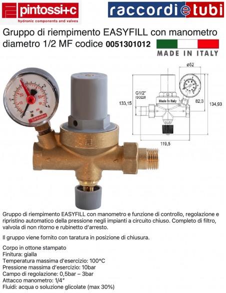 AUTOMATISCHES MEMBRANFÜLLGRUPPE MIT MANOMETER