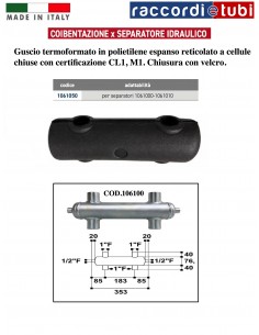 COIBENTAZIONE PER SEPARATORE IDRAULICO 1061050