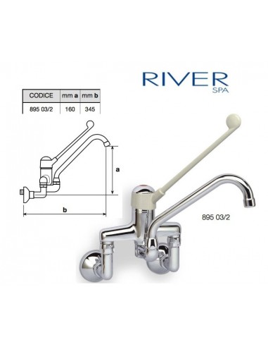 EINHEBELMISCHER SPÜLE RIVER A PAR.895 03/2