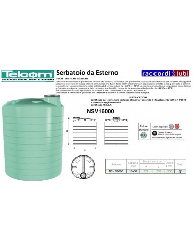 TELCOM TANK NSV16000