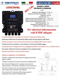 LOGICPANEL 3HP 2,2KW 230V 50-60HZ TREVITECH