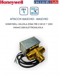 ELETTROVALVOLA HONEYWELL 3 VIE MM 1" CON MICRO
