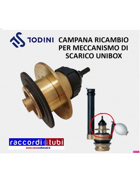 CAMPANA COMPLETA PER UNIBOX 5.80 ITS TODINI