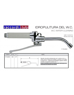 MAGIC DUSCHE MIT HYDRO-SPÜLHAHN WC R764/800