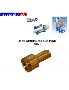 ACORN WEIBLICHER MESSING ADAPTER 1"X28