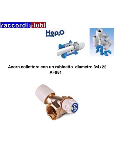 ACORN VERTEILER MIT 3/4X22 VENTIL