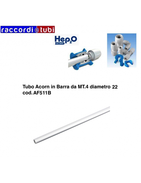 ACORN-ROHR ALS STANGE VON 4 M MIT 22 MM DURCHMESSER