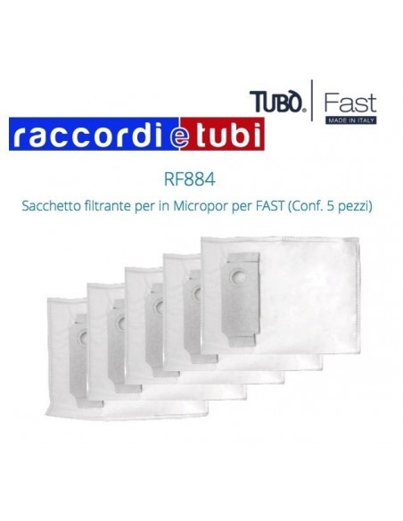Mikropor-Filterbeutel für FAST (Packung mit 5 Stück)