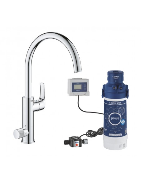 Grohe Blue Pure EuroSmart miscelatore a tre vie per lavello 31722000 con sistema filtrante 40438001