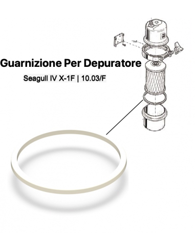 GUARNIZIONE PER SEAGUL 10.03/F ART.10.54