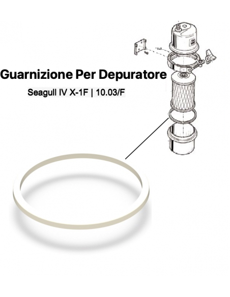 GUARNIZIONE PER SEAGUL 10.03/F ART.10.54
