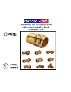 RIDUZIONE 12/10 MF PER TUTTI I RACCORDI CON OGIVA