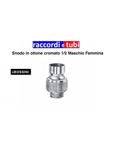 BOSSINI SNODO PER SOFFIONE 1/2X1/2 MF V00160