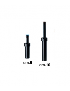 IRRIGATORE STATICO 1/2 CM.5 COMPLETO DI UGELLO REG.0°-360°