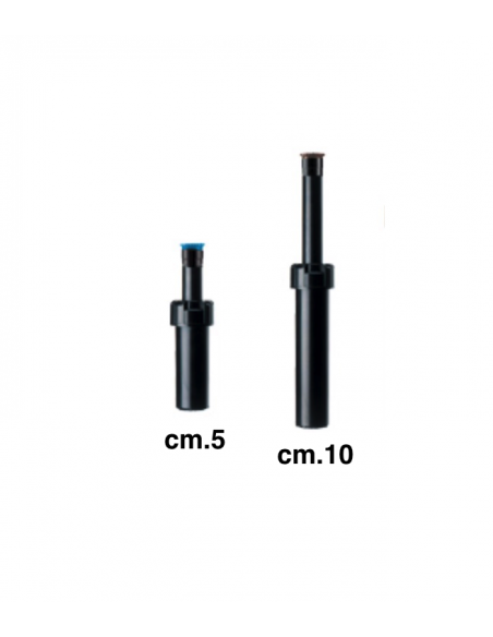 IRRIGATORE STATICO 1/2 CM.5 COMPLETO DI UGELLO REG.0°-360°