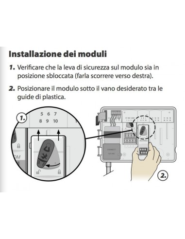 MODULO ESP.RAIN BIRD 6 STAZ