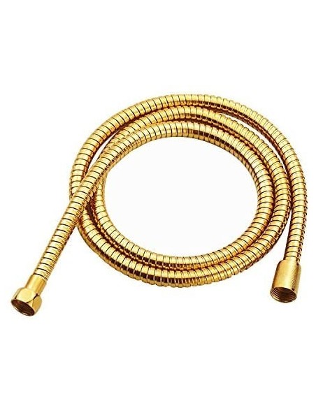 GOLDENER KONISCHER DUSCHSCHLAUCH FF1/2X1/2X150