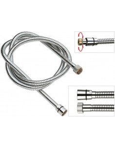 FLESSIBILE DOCCIA REMER FF GIR.1/2X1/2 FF CM.200 CROMO