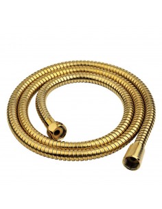 FLESSIBILE DOCCIA OTTONATO CONICO FF1/2X1/2X150