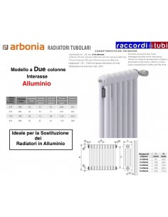 STAHLRADIATOR ARBONIA 2-SÄULEN H.mm.670