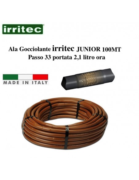 ALA GOCCIOLANTE MARRONE 16XMT.100 33mm