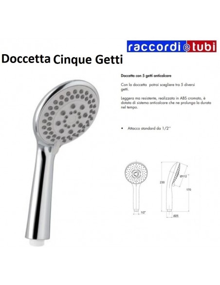 DOCCETTA DIANA IN ABS A CINQUE GETTI