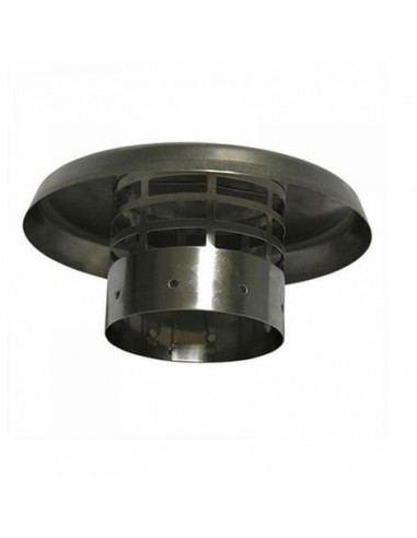 TERMINALE VERTICALE DIAM.80 INOX