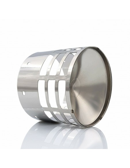 TERMINALE ORIZZONTALE DIAMETRO 60 INOX