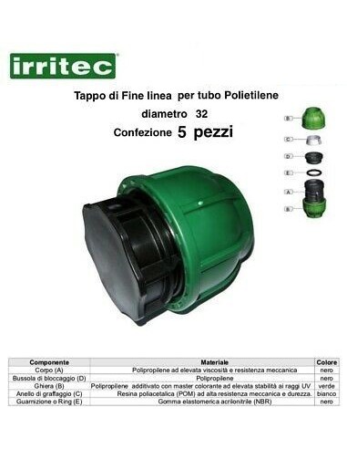 KAPPE FÜR COMPR.CONNECTO 32 5 P/Z