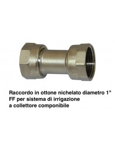 MÜNDFIGUR MIT MESSINGKAPPE 1" WEIBLICH WEIBLICH