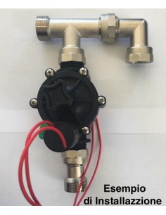 Muffe mit Kappe aus vernickeltem Messing 1" Innen- /... 2