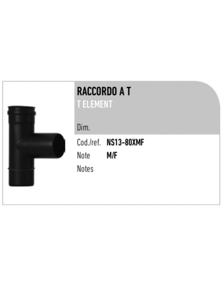 TE INOX/SCHWARZ MF DURCHM.80 BEI 90°
