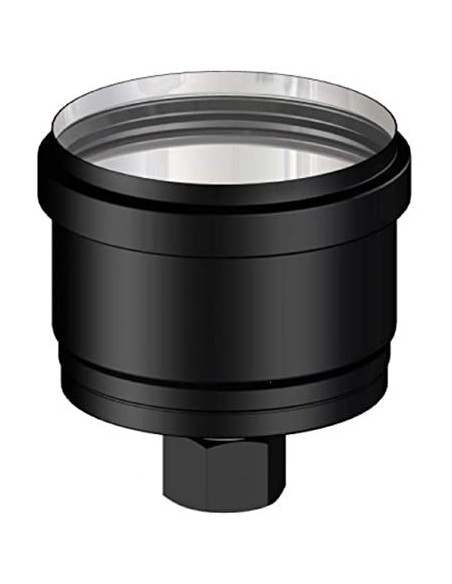 TAPPO NERO/INOX DIAM.80 PER SCARICO CONDENSA