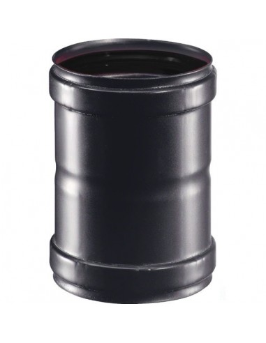 MANICOTTO INOX/NERO FF DIAM.80