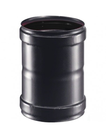 MANICOTTO INOX/NERO FF DIAM.80