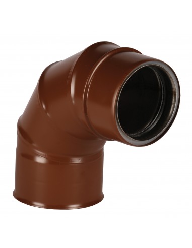 CURVA  ATI COIBENTATA 90° ALL/PPS DIAM.80