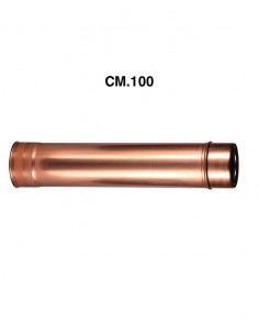 ATI ISOLIERROHR KUPFER/EDSTAHl Ø 80X100 CM.100