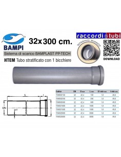 TUBO PP-TECH 1 BICCHIERE 32x300 cm.