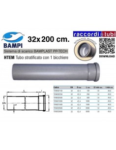 TUBO PP-TECH 1 BICCHIERE 32x200 cm.
