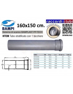 TUBO PP-TECH 1 BICCHIERE 160x150 cm.