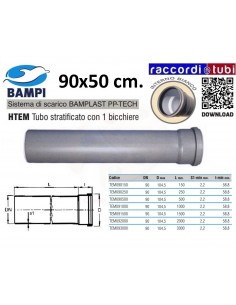 TUBO PP-TECH 1 BICCHIERE 90x50 cm.