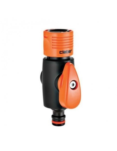 RACCORDO RAPIDO CON RUBINETTO 8601CLABER